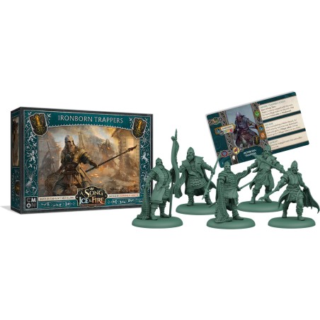 Le Trône de Fer: le Jeu de Figurines - Trappeurs Fer-Nés - Jeux de figurines - Cmon Le Trône de Fer: le Jeu de Figurines - Trappeurs Fer-Nés - Jeux de figurines - Cmon