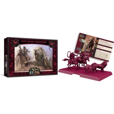 Le Trône de Fer: le Jeu de Figurines - Hrakkars Dothraki - Jeux de figurines - Cmon