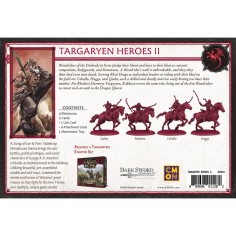 Le Trône de Fer: le Jeu de Figurines - Héros Targaryen Ii - Jeux de figurines - Cmon 2