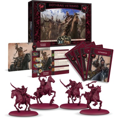 Le Trône de Fer: le Jeu de Figurines - Vétérans Dothraki - Jeux de figurines - Cmon