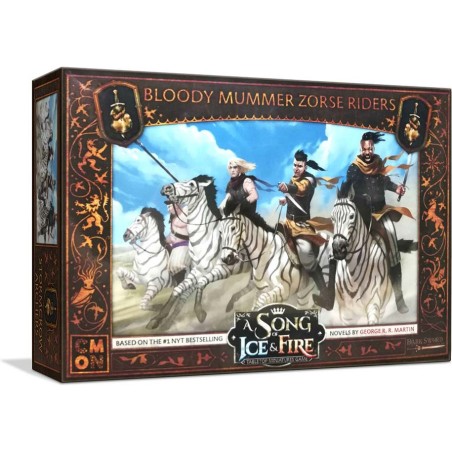 Le Trône de Fer: le Jeu de Figurines - Chevaucheurs de Zébrules - Jeux de figurines - Cmon Le Trône de Fer: le Jeu de Figurines - Chevaucheurs de Zébrules - Jeux de figurines - Cmon