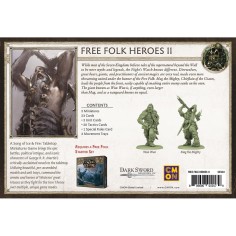 Le Trône de Fer: le Jeu de Figurines - Héros du Peuple Libre Ii - Jeux de figurines - Cmon 2