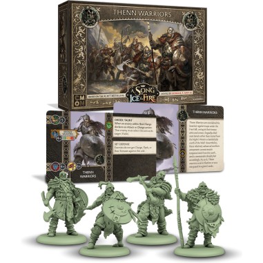 Trône de Fer: Guerriers Thenn du Peuple Libre - Jeux de figurines - Edge - Cmon