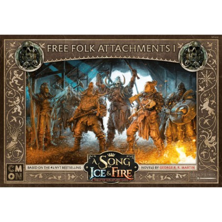 Le Trône de Fer: le Jeu de Figurines - Attachements du Peuple Libre 1 - Jeux de figurines - Cmon Le Trône de Fer: le Jeu de Figurines - Attachements du Peuple Libre 1 - Jeux de figurines - Cmon