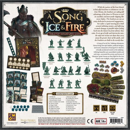 Le Trône de Fer: le Jeu de Figurines - Starter Greyjoy - Jeux de figurines - Cmon
