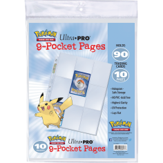 Pokémon : Paquet de 10 feuilles de classeur - Ultra Pro