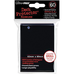 Ultra Pro - 60 sleeves Japonais Noir 62 x 89