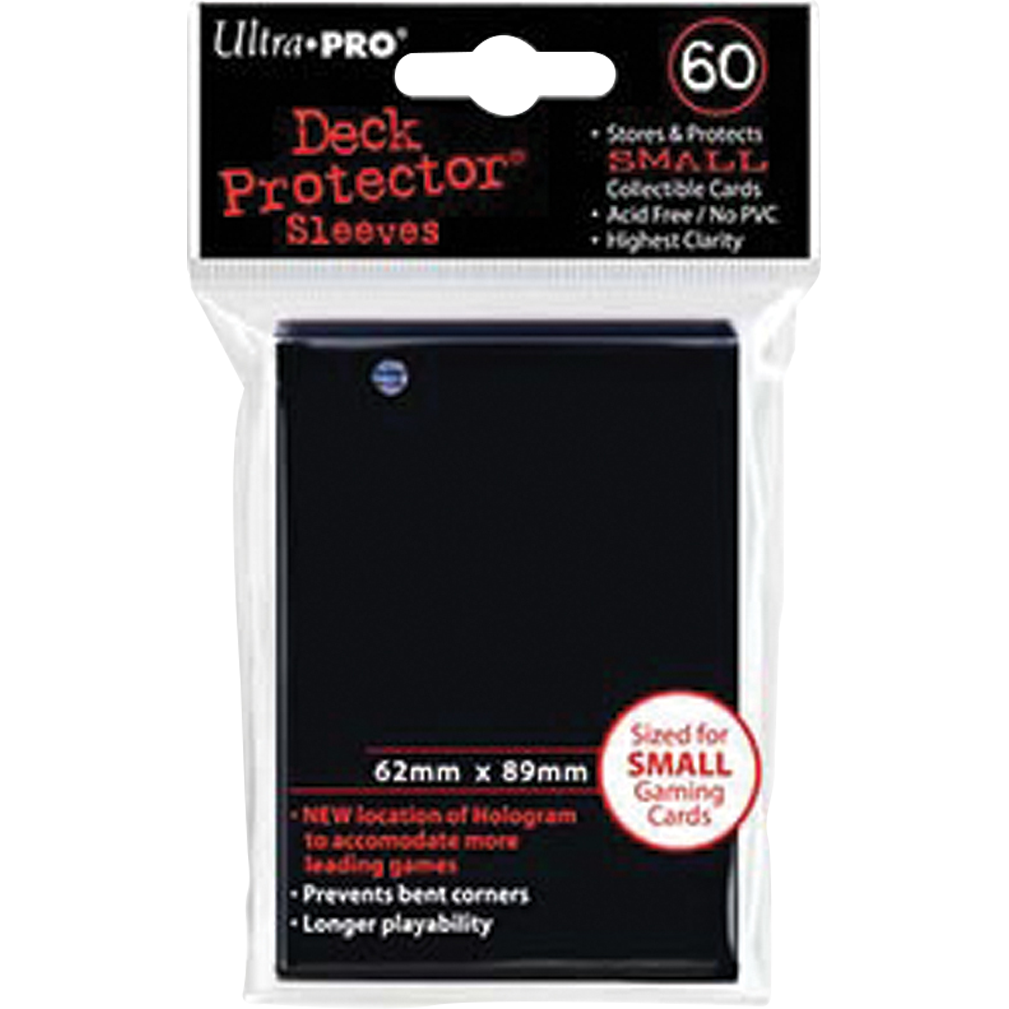 60 sleeves Japonais Noir 62 89 Ultra Pro
