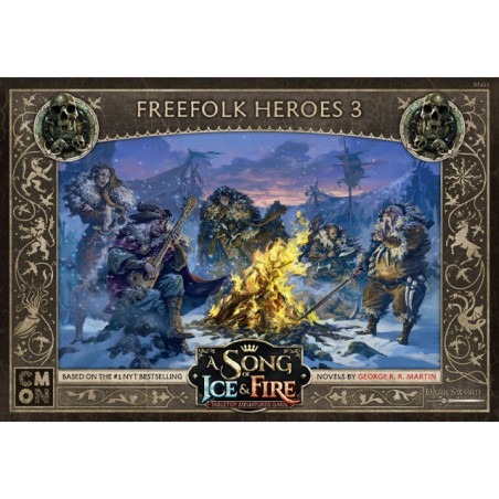 Le Trône de Fer: le Jeu de Figurines - Héros du Peuple Libre 3 - Jeux de figurines - Cmon