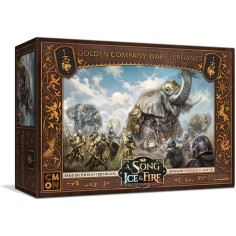 Le Trône de Fer : le Jeu de Figurines - Eléphants de la Compagnie Dorée - Cmon