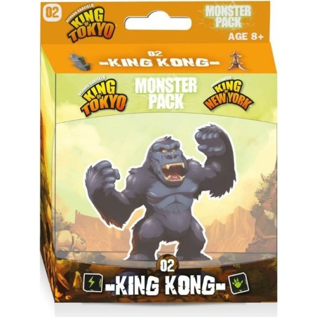 King of Tokyo Vf - Monster Pack King Kong - Jeu de société - Iello
