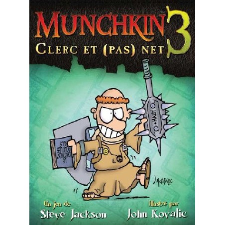 Munchkin 3 : Clerc Et Net - Extension - Jeux de société - Edge
