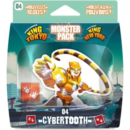 King of Tokyo - Monster Pack Cybertooth - Jeux de société - Iello