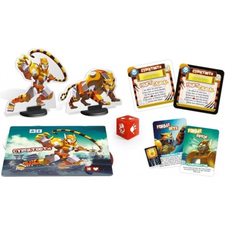 King of Tokyo - Monster Pack Cybertooth - Jeux de société - Iello