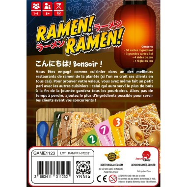 Ramen ! Ramen ! - Jeu de Société - Jeu de Cartes - Don t Panic Games