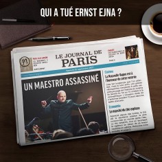 Dossiers Criminels - Le Maestro Assassiné - Jeux de société - Platonia Games 2