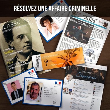 Dossiers Criminels - Le Maestro Assassiné - Jeux de société - Platonia Games