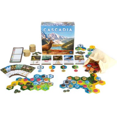 Cascadia - jeu de tuiles et de draft - Lucky Duck Games