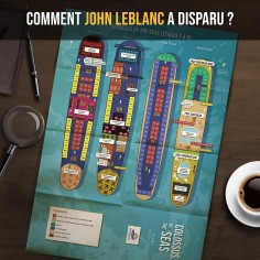 Dossiers Criminels - Disparition Aux Caraïbes - Jeux de société - Platonia Games 2