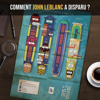 Dossiers Criminels - Disparition Aux Caraïbes - Jeux de société - Platonia Games