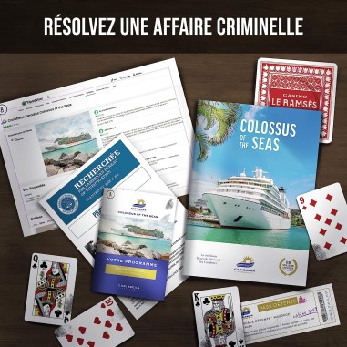 Dossiers Criminels - Disparition Aux Caraïbes - Jeux de société - Platonia Games
