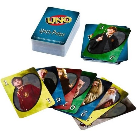 Uno Harry Potter - Jeux de société - Pixie Games - Mattel