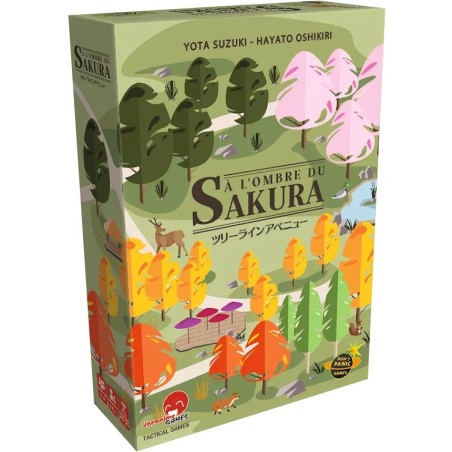 A l'Ombre du Sakura - Don't Panic Games - Jeux de société - Don t Panic Games