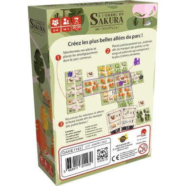 A l'Ombre du Sakura - Don't Panic Games - Jeux de société - Don t Panic Games