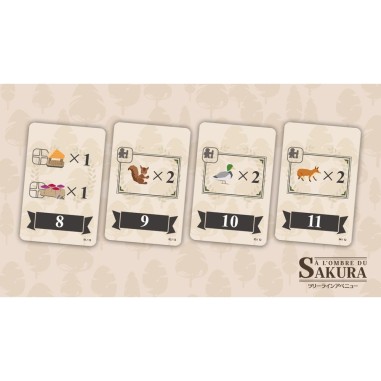 A l'Ombre du Sakura - Don't Panic Games - Jeux de société - Don t Panic Games