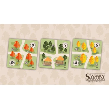 A l'Ombre du Sakura - Don't Panic Games - Jeux de société - Don t Panic Games