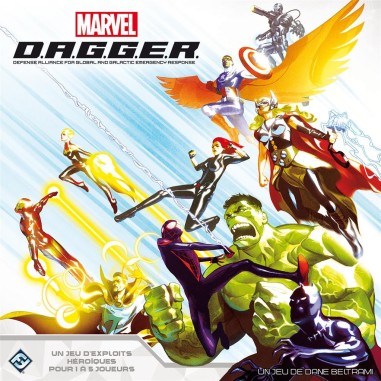 Marvel D.A.G.G.E.R - Jeu de Plateau Coopératif - Fantasy Flight Games