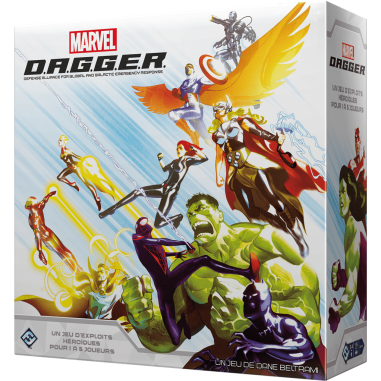 Marvel D.A.G.G.E.R - Jeu de Plateau Coopératif - Fantasy Flight Games