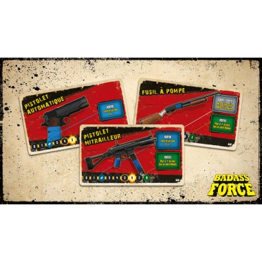 Badass Force - Edition Vhs - Don't Panic Games - Jeux de société - Don t Panic Games