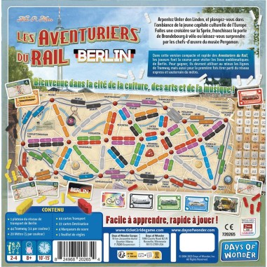 Aventuriers du Rail Berlin - Un jeu - Days of Wonder