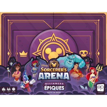 Disney Sorcerer's Arena: Alliances Epiques - Jeux de société - USAopoly