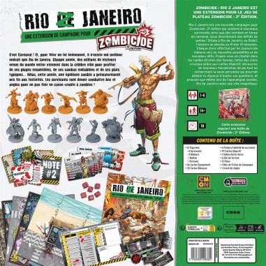 Zombicide : Rio Z Janeiro - Extension - Jeux de société - Cmon