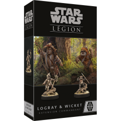 Star Wars : Légion - Logray & Wicket - Extension Commandant - Atomic Mass Games