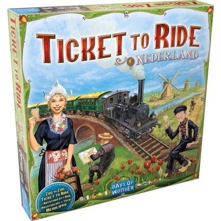 Les Aventuriers du Rail - Pays bas - Jeu de société - Days of Wonder