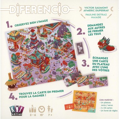 Diferencio - Kyf Edition - Jeux de société - Kyf Editions