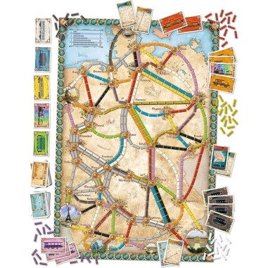 Les Aventuriers du Rail - Allemagne - Jeu de société - Days of Wonder