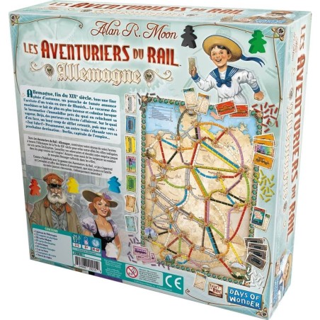 Les Aventuriers du Rail - Allemagne - Jeu de société - Days of Wonder