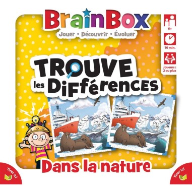 BrainBox : Trouve les Différences : Dans la Nature - Bezzerwizzer