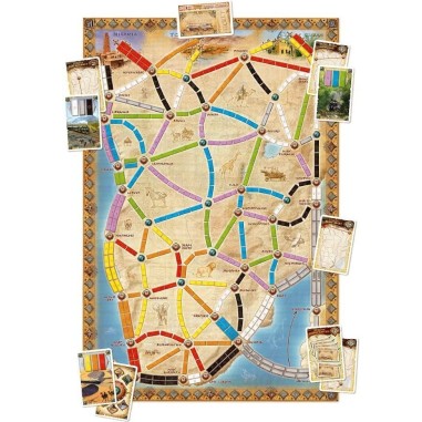 Les Aventuriers du Rail - Au Coeur de l'Afrique - Jeu de société - Days of Wonder