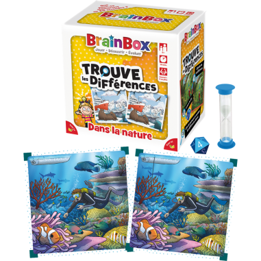 BrainBox : Trouve les Différences : Dans la Nature - Bezzerwizzer