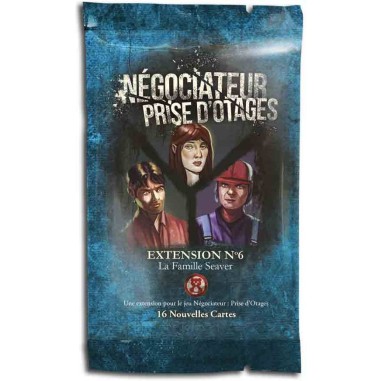 Négociateur Prise d'otages : La Famille Seaver - Extension 6 - Jeux de société - Don t Panic Games