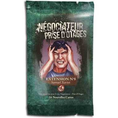 Négociateur Prise d'otages : Samuel Xavier - Extension 8 - Jeux de société - Don t Panic Games