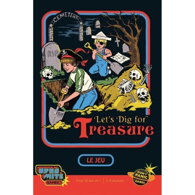 Let's Dig for Treasure - Jeu de Société - Jeu de Cartes - Don t Panic Games