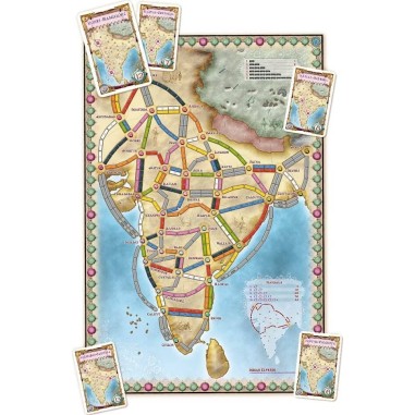 Les Aventuriers du Rail - Inde & Suisse - Jeu de société - Days of Wonder