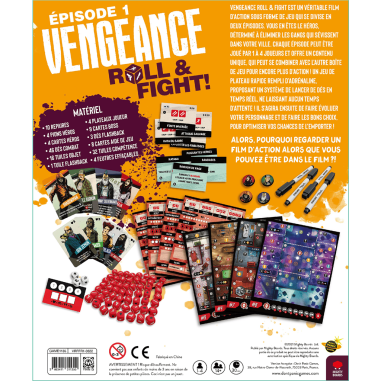 Vengeance Roll & Fight: Episode 1 - Don't Panic Games - Jeux de société - Don t Panic Games