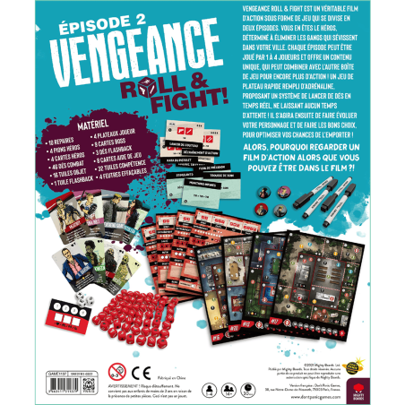 Vengeance Roll & Fight: Episode 2 - Don't Panic Games - Jeux de société - Don t Panic Games